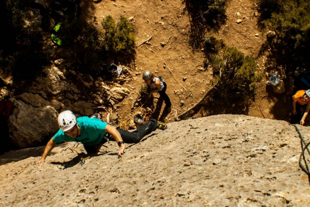 escalada de pared